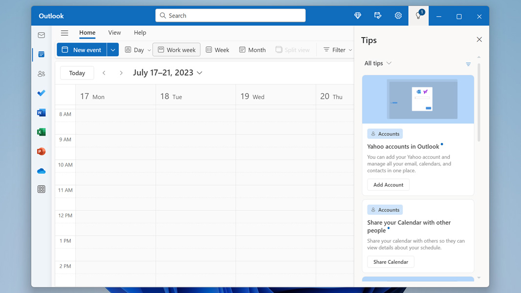 Microsoft Continues Transitioning Mail and Calendar to New Outlook