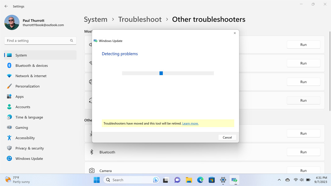Microsoft Quietly Phases Out Legacy Troubleshooters in Windows 11