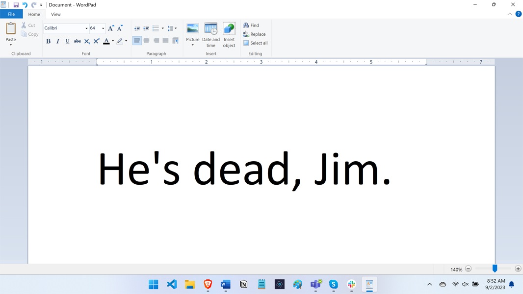 Goodbye, WordPad – A Farewell to Thurrott.com