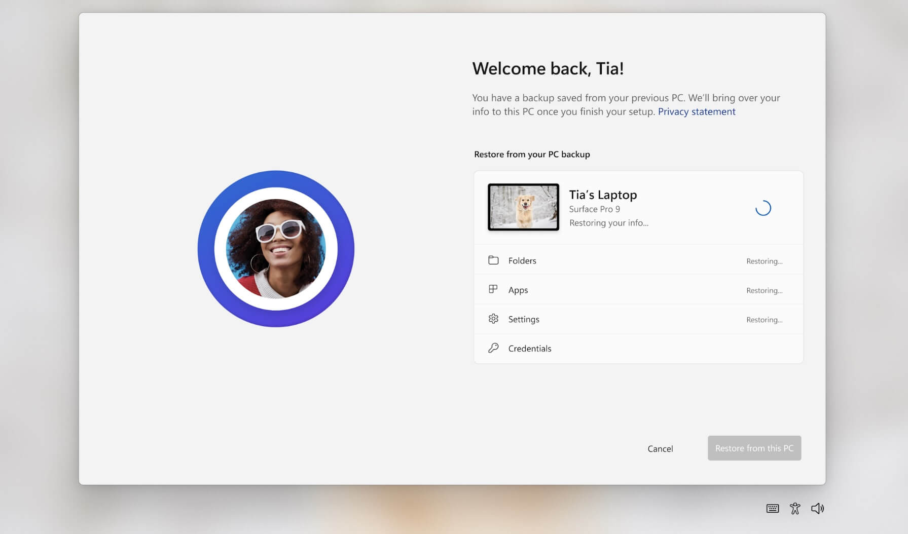 Microsoft refuses to permit removal of Windows Backup application