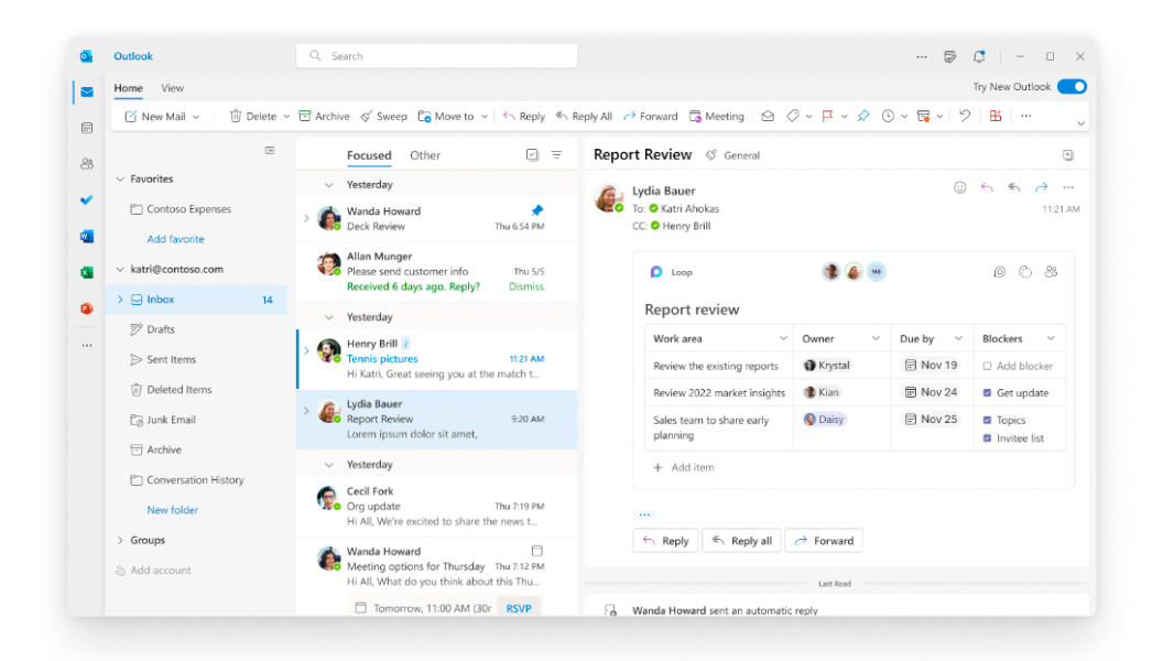 Microsoft outlines its plan for the upcoming Outlook for Windows