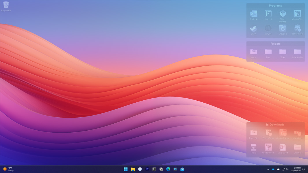 Stardock Unveils Fences 5 Featuring New Chameleon Functionality