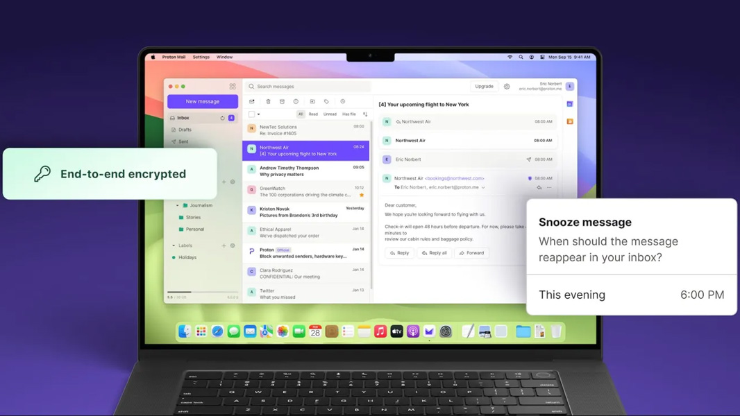 Limited Beta of Proton’s Desktop Native Mail App Launches