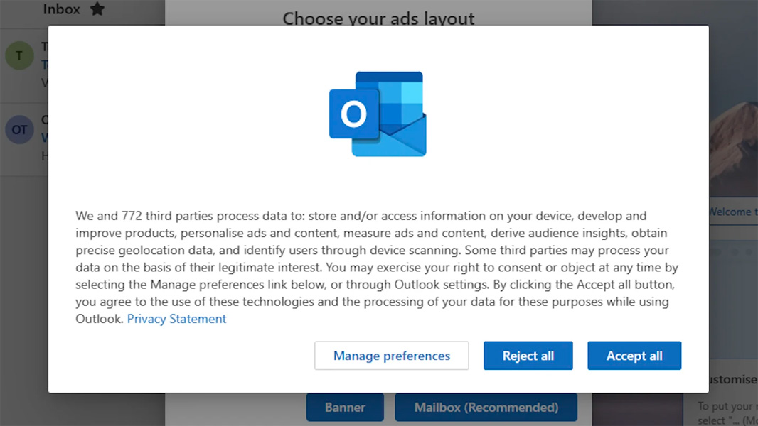 Critics Label New Outlook as a “Surveillance Tool for Targeted Advertising”