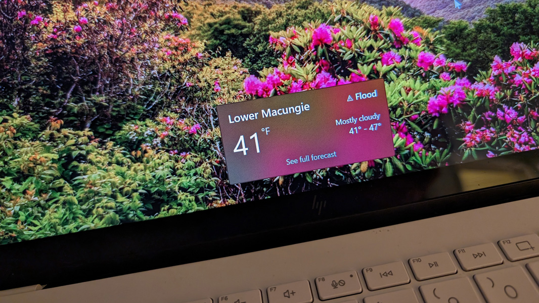Windows 11 Receives Weather Card on Lock Screen Shortly After Limited Public Testing